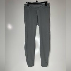 Patagonia Women's Speedwork Tights Gray Size Medium M Reflective Mesh.